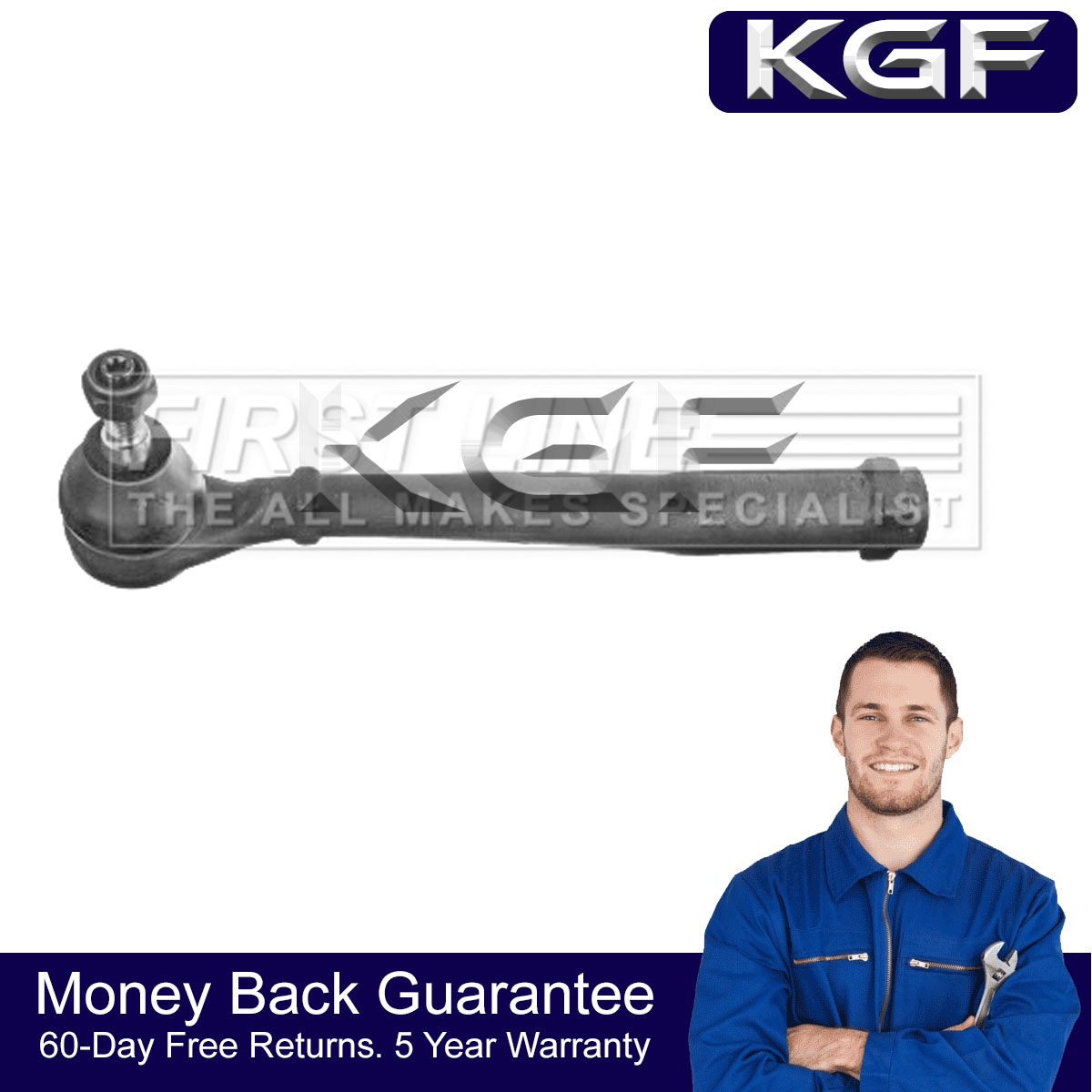 KGF Tie Rod End Fits Citroen C3 Picasso Peugeot 207 208 Sw 1.4 HDi 1.6
